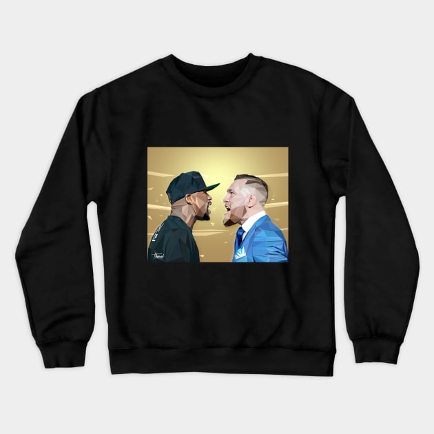 MCGREGOR VS MAYWEATHER Crewneck Sweatshirt by Jey13